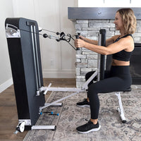 Thumbnail for Home Gym Toning Gym Rehabilitation Multi Station Compact Space Saving Design